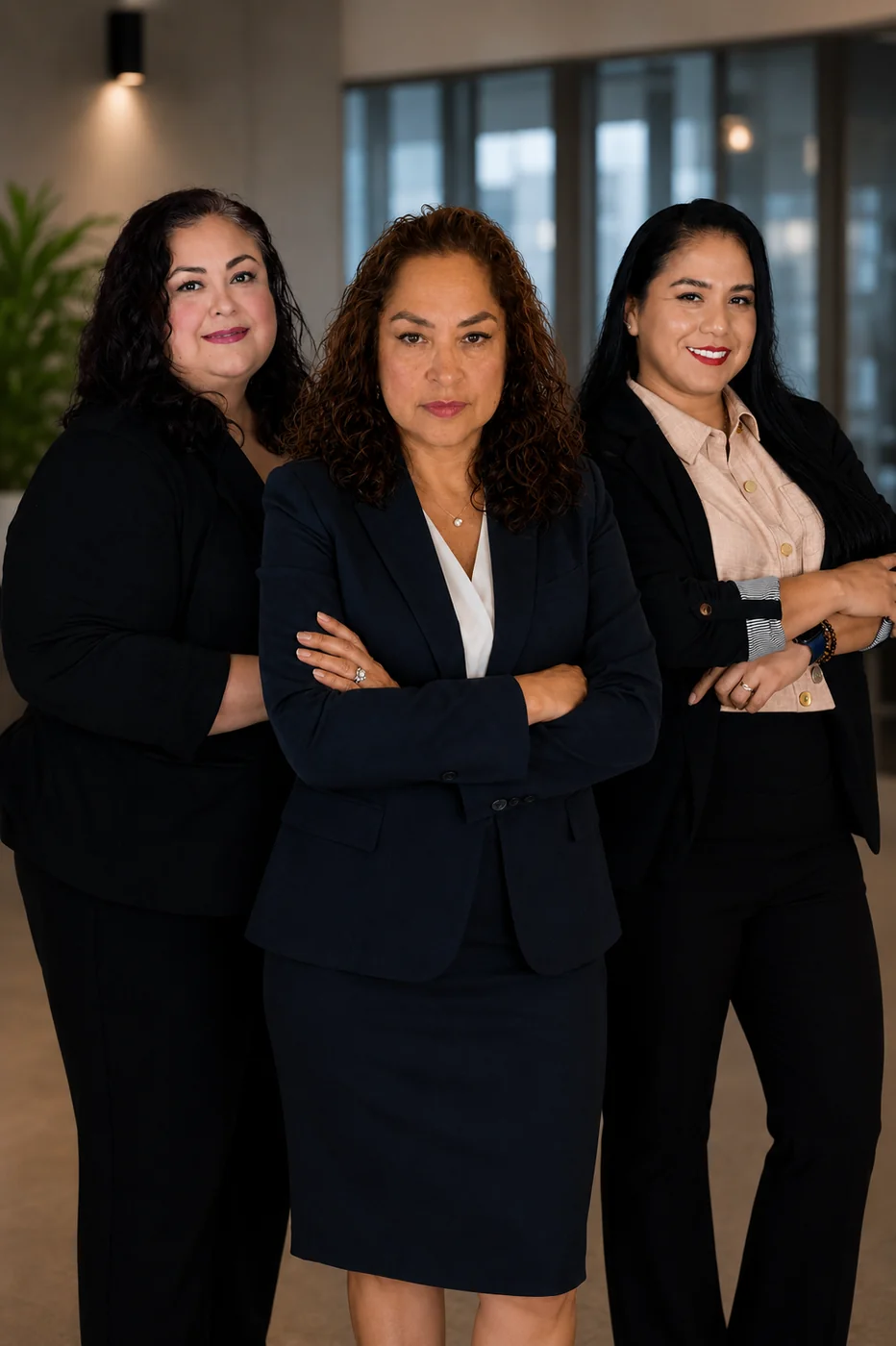 Claudia Baca, Raquel Leyva e Ieinny Paredes